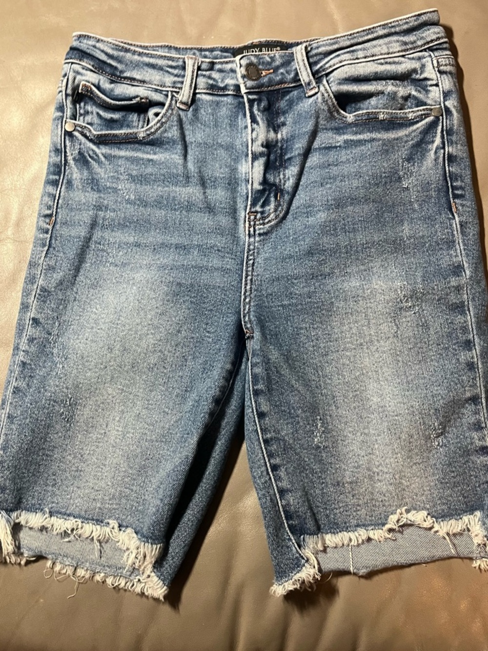 Judy Blue Light Wash Denim Shorts